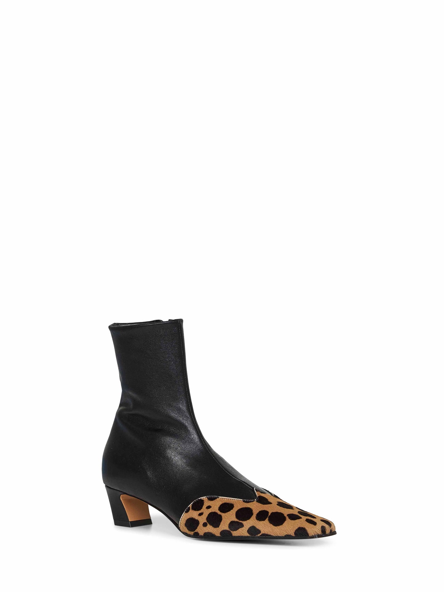 Black nappa Nevada Stretch Low ankle boots