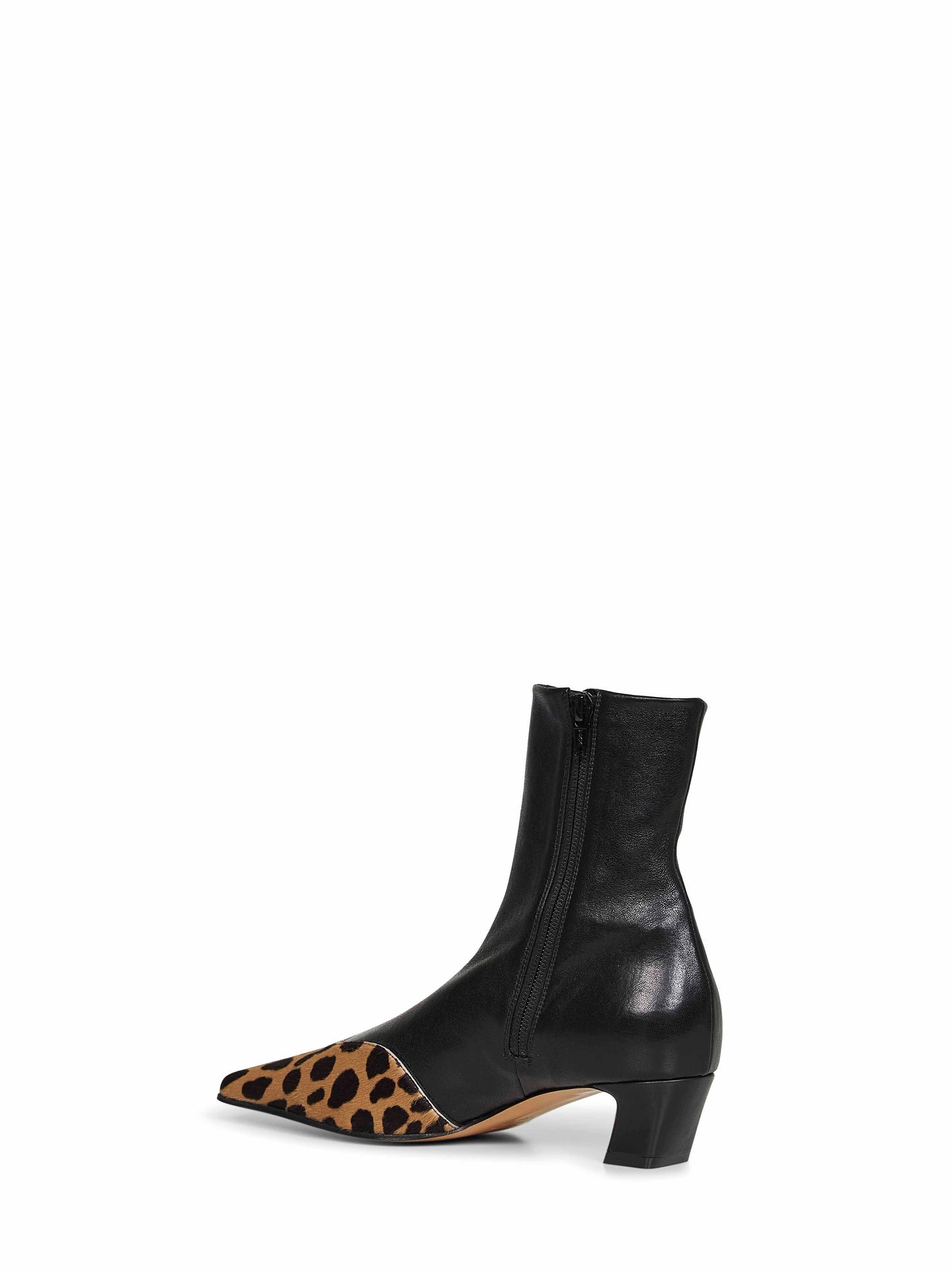 Black nappa Nevada Stretch Low ankle boots