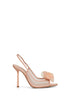 Phard nude mesh Rose 100 slingback pumps