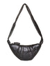 Small Croissant Shoulder Bag in Nappa Leather