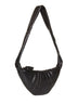 Small Croissant Shoulder Bag in Nappa Leather