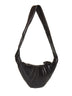 Small Croissant Shoulder Bag in Nappa Leather