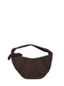 Borsa a spalla Fortune Croissant marrone ebano