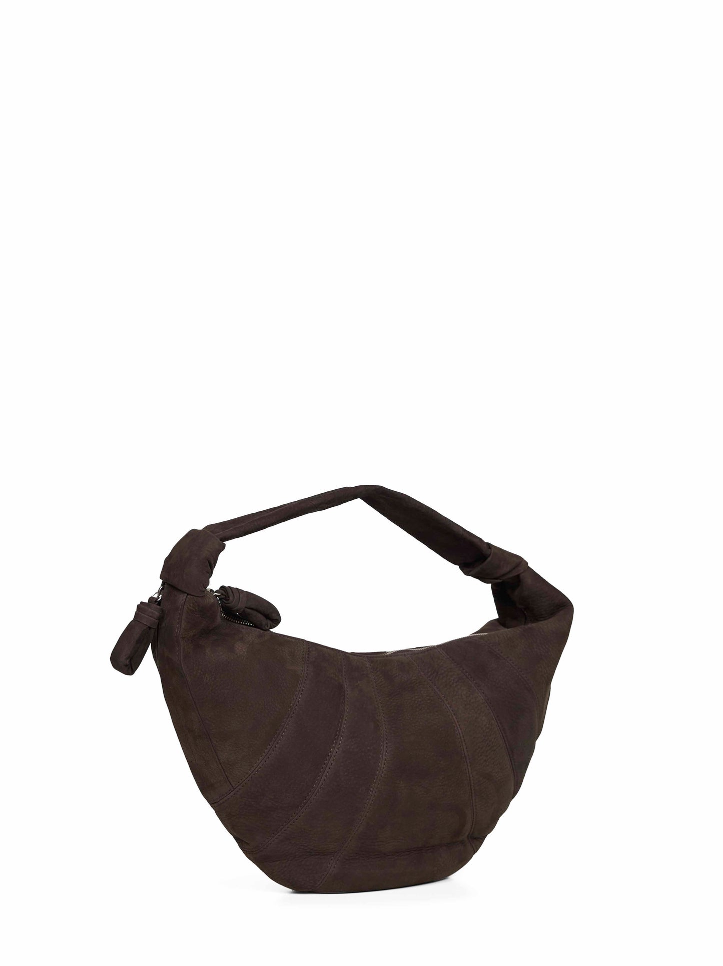 Borsa a spalla Fortune Croissant marrone ebano