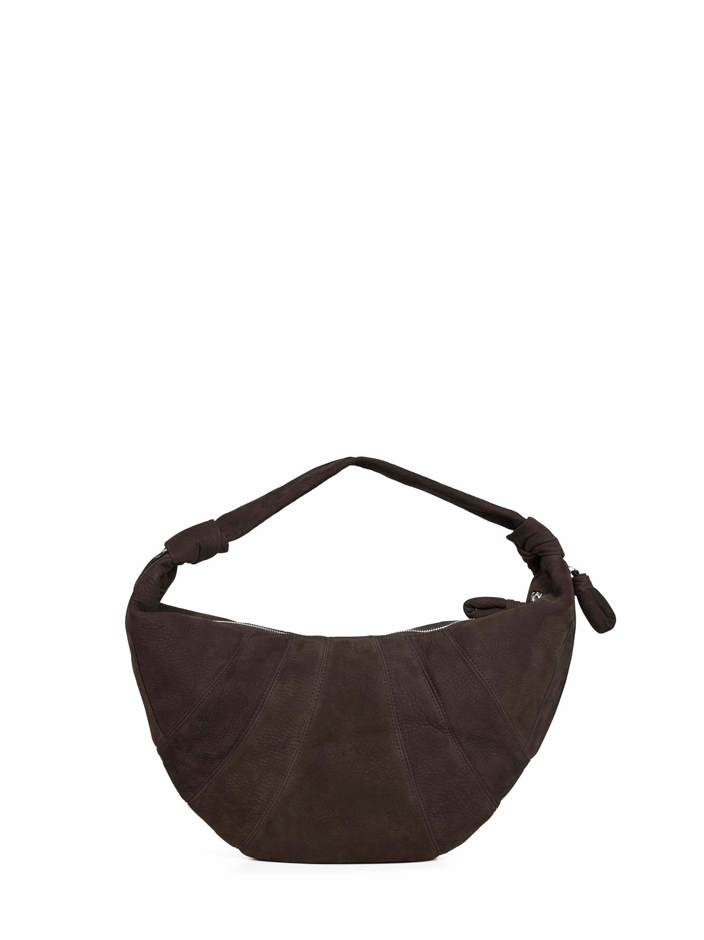 Borsa a spalla Fortune Croissant marrone ebano