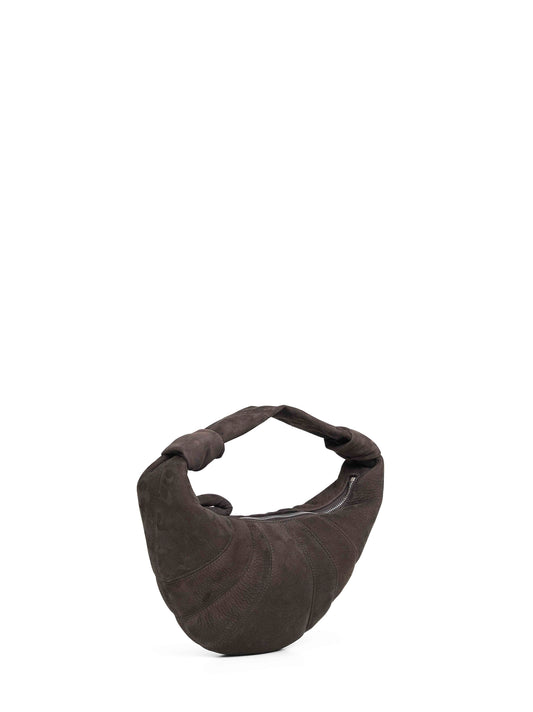 Borsa a spalla Mini Fortune Croissant marrone