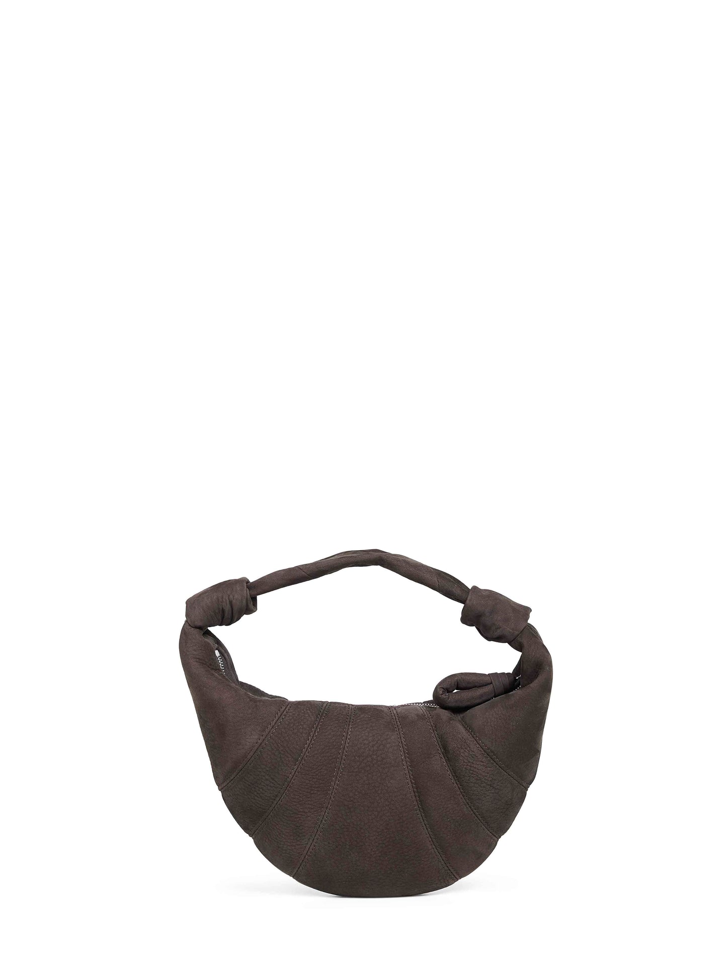 Borsa a spalla Mini Fortune Croissant marrone
