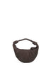 Borsa a spalla Mini Fortune Croissant marrone