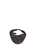 Dark Chocolate Studs Dots Mini Fortune Croissant bag