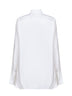 White cotton poplin shirt