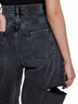 Jeans "tagliati" neri Maison Margiela
