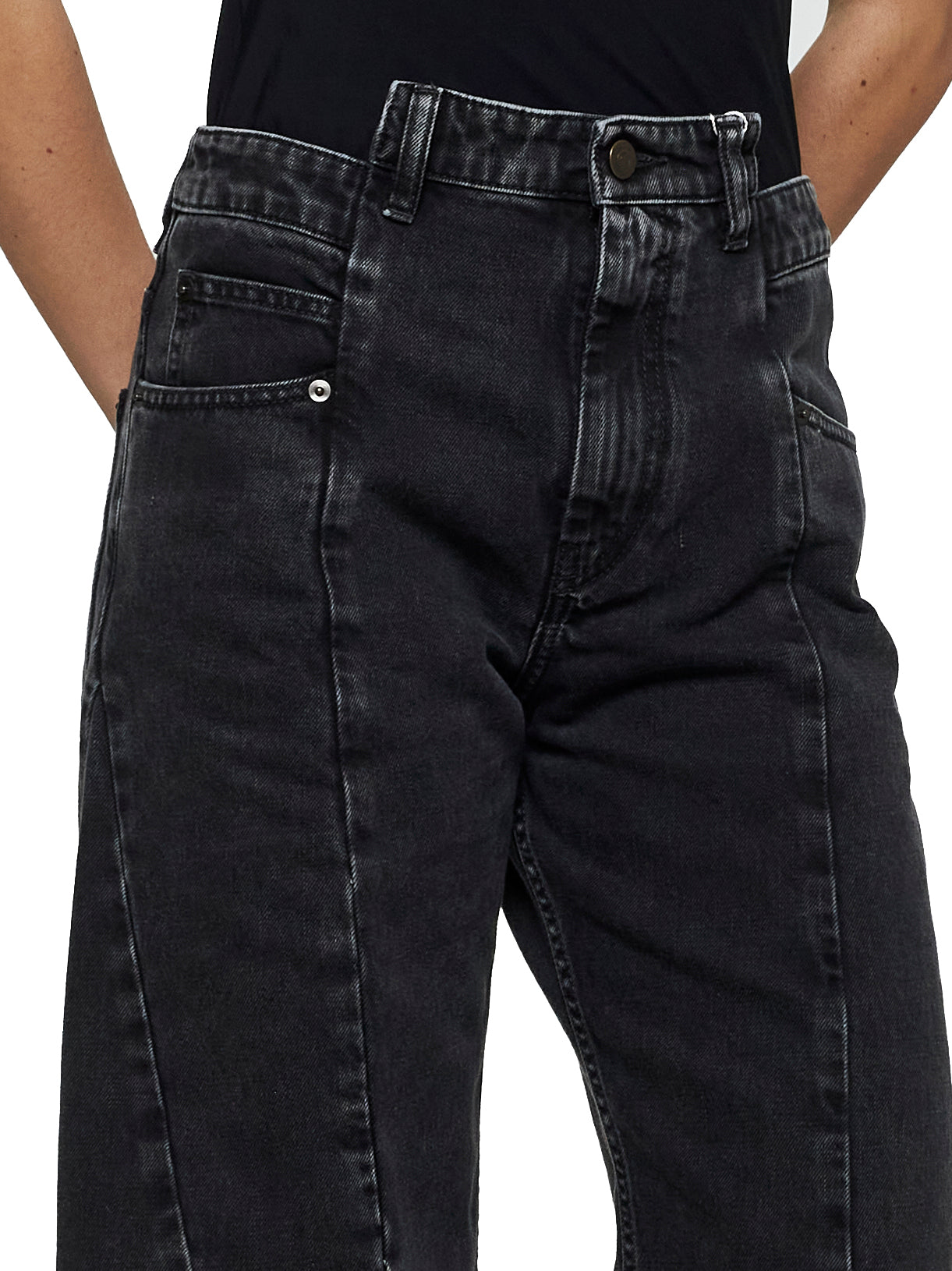 Jeans Decortique Neri