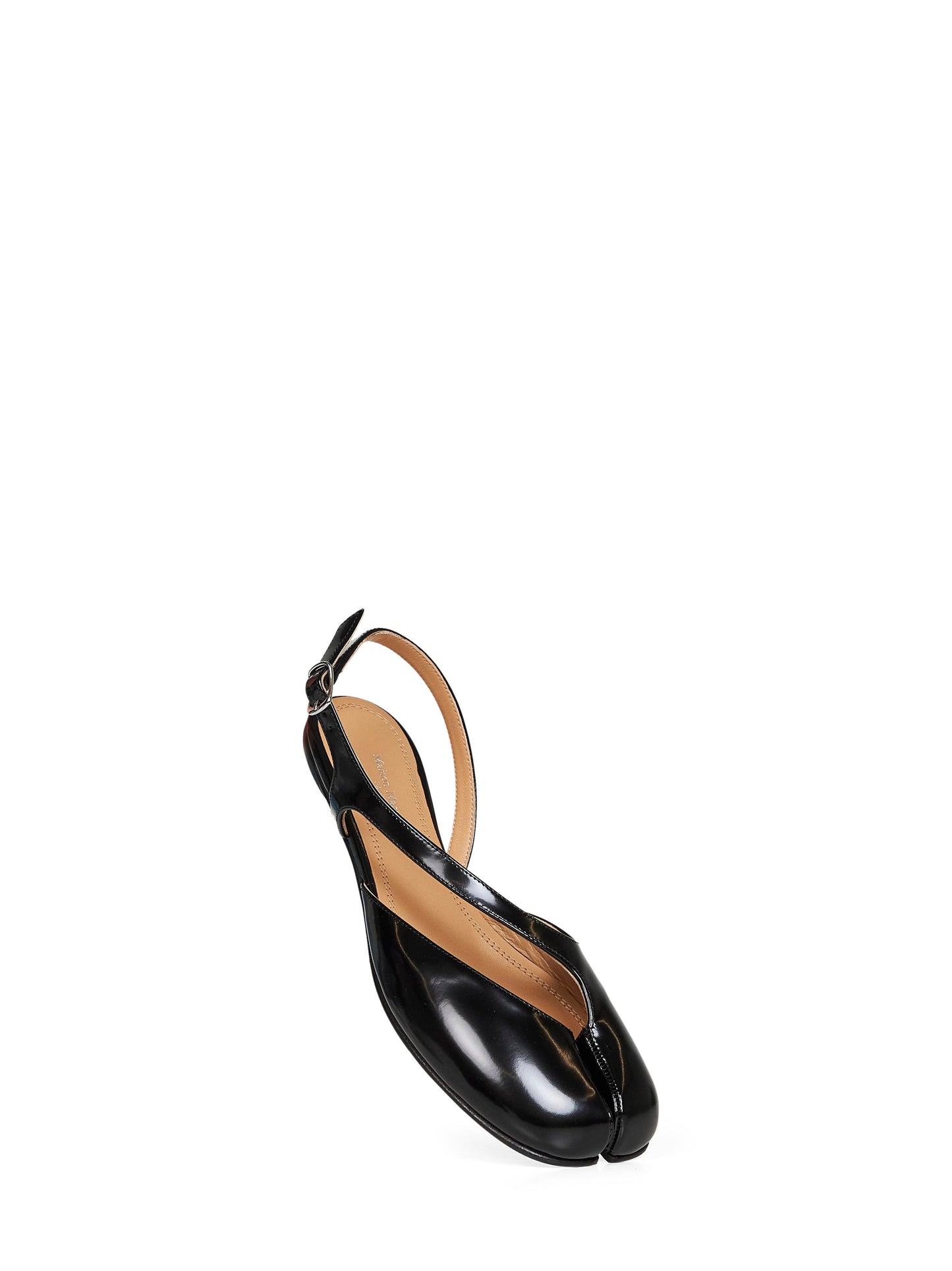 Ballerine Tabi Slingback Sandal nere