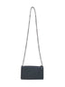 Mini bag a tracolla Four Stitches nera<BR/>
