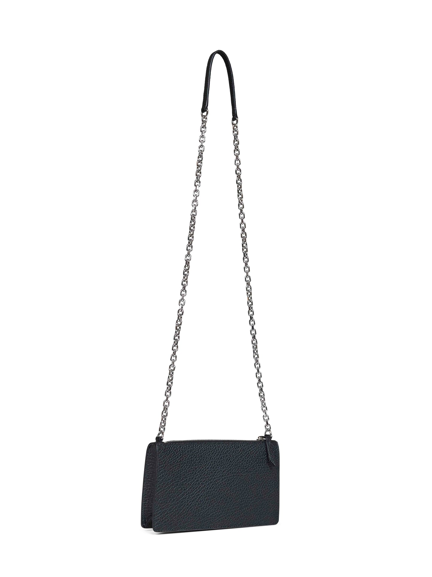 Mini bag a tracolla Four Stitches nera<BR/>