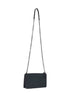 Mini bag a tracolla Four Stitches nera<BR/>