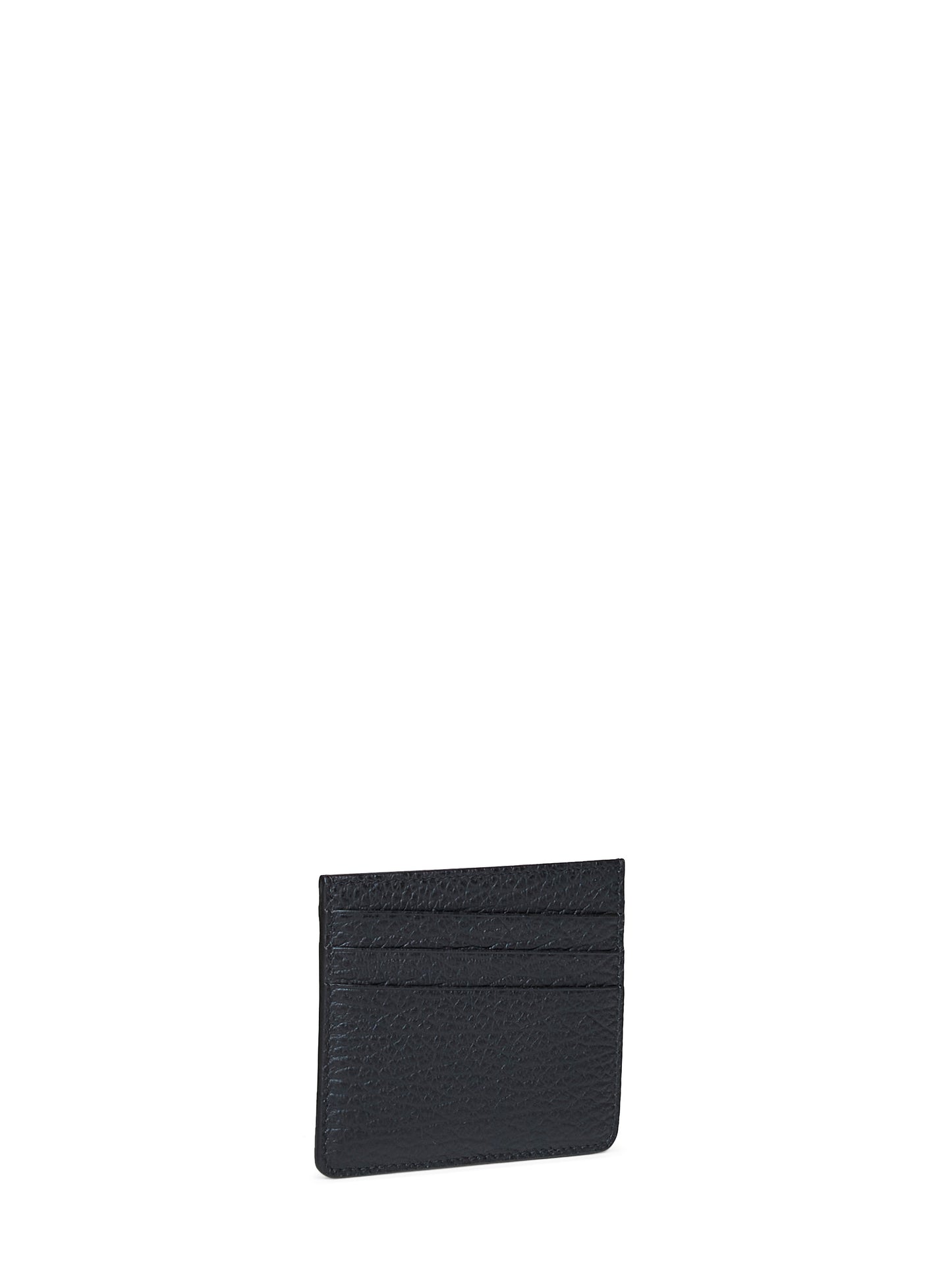 Black Four Stitches card holder