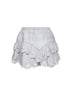 Light blue cotton and lace Jocadia shorts