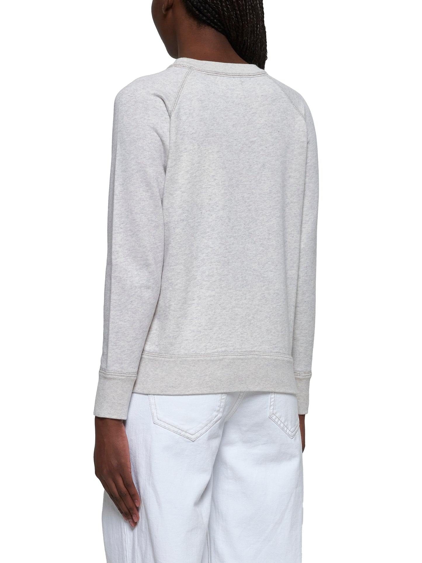 Felpa Millyny ecru con logo