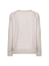 Ecru cotton logo Millyny sweatshirt