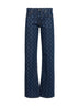 Midnight blue denim Moon bootcut jeans