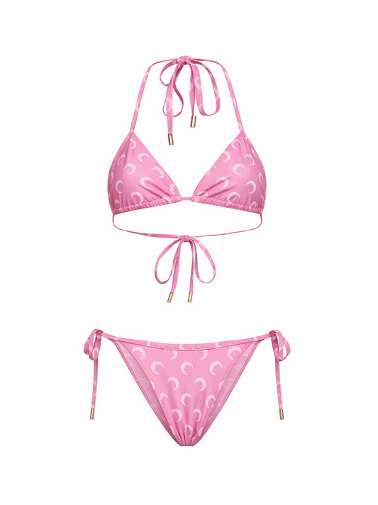 Pink jersey Moon bikini
