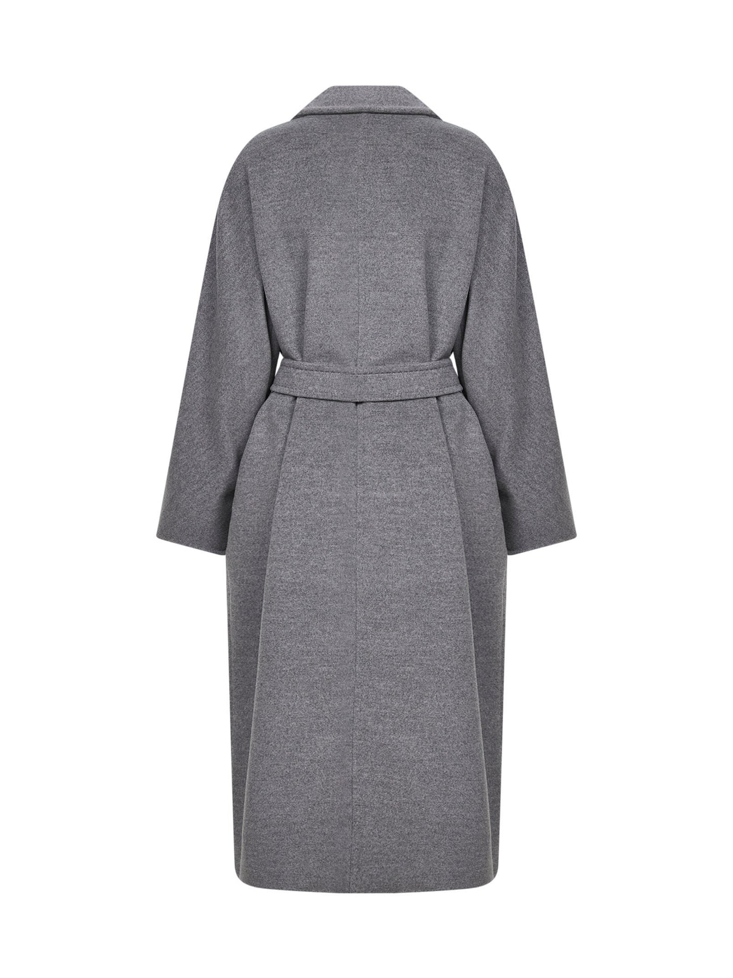 Grey MADAME 101801 Icon Coat belted coat
