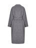 Grey MADAME 101801 Icon Coat belted coat