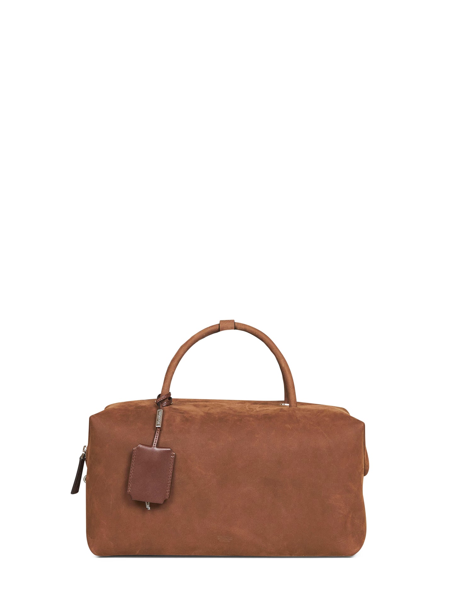 Dark brown HOLDALLLSUEDE large bowler bag
