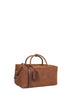 Dark brown HOLDALLLSUEDE large bowler bag
