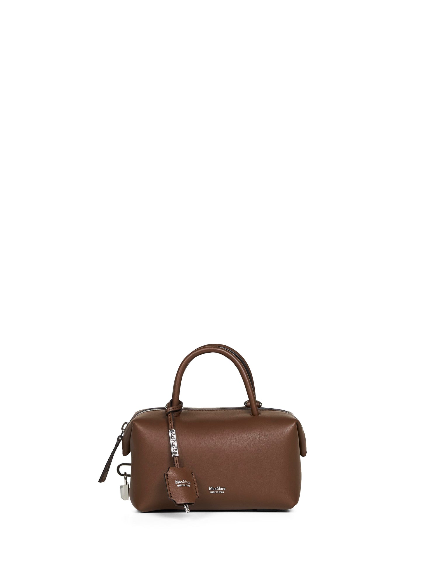 Dark brown HOLDALLS small bowler bag with shoulder strap