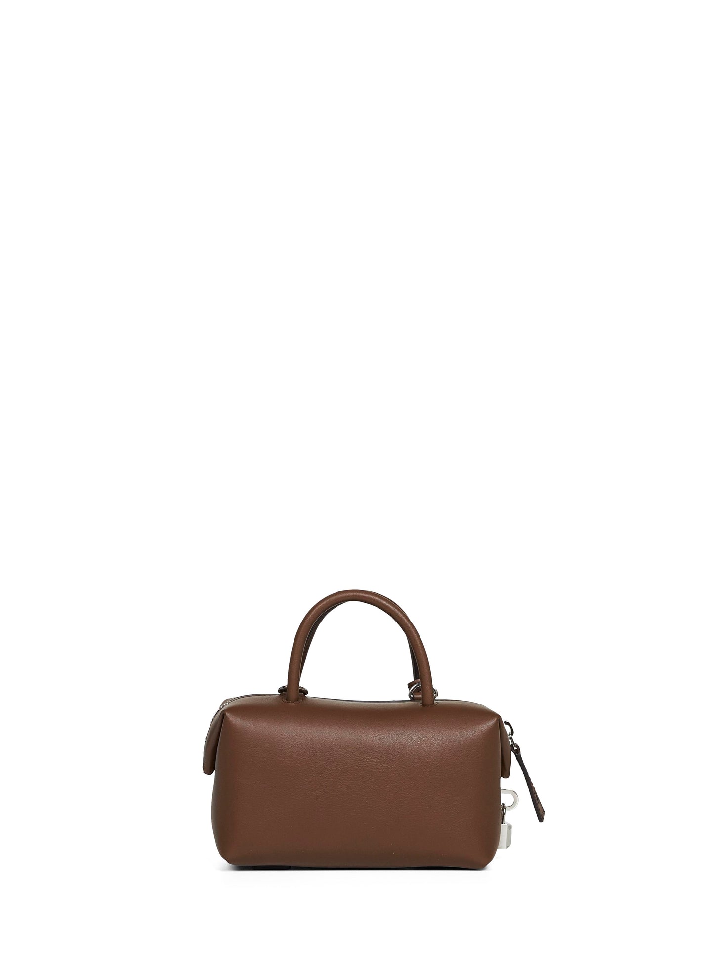 Dark brown HOLDALLS small bowler bag with shoulder strap