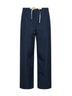 Pantaloni dritti SMMARGENTO in popeline blu notte