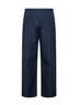 Pantaloni dritti SMMARGENTO in popeline blu notte