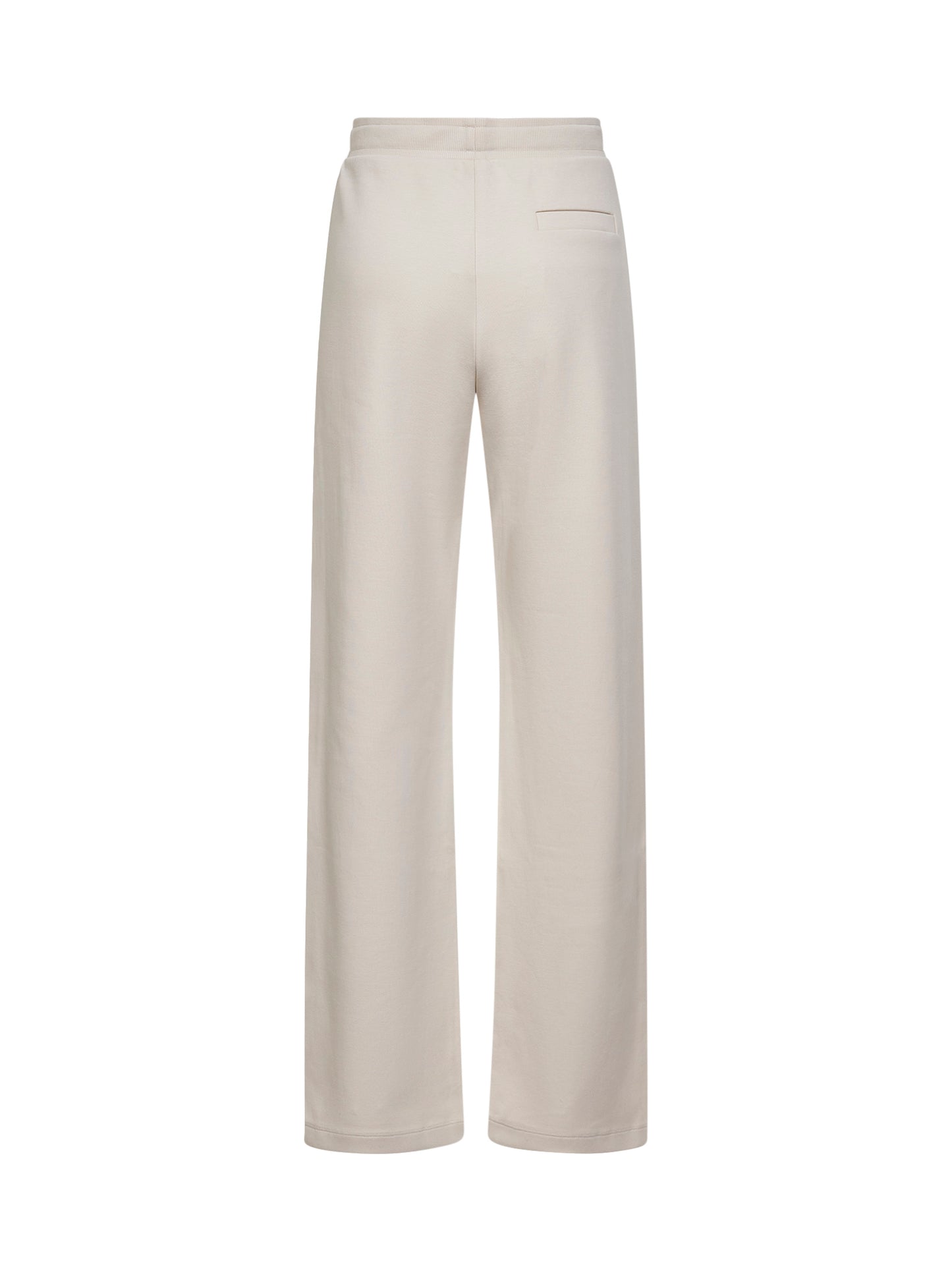 Pantaloni ampi SMMBALI in jersey ecrù