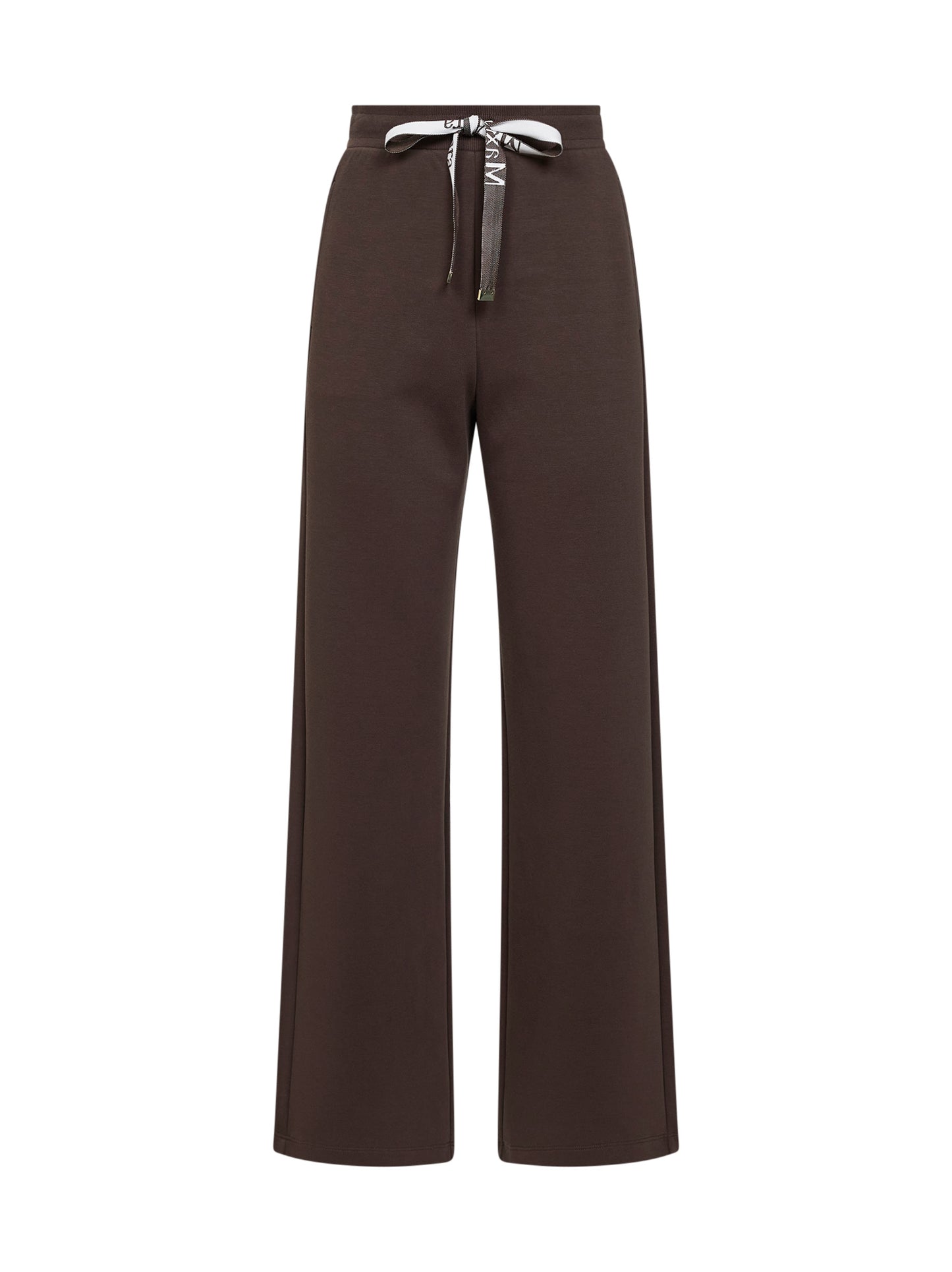Pantaloni ampi SMMBALI in jersey cioccolato