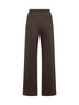 Pantaloni ampi SMMBALI in jersey cioccolato