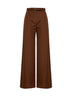 Clay poplin MSTFAREA belted trousers