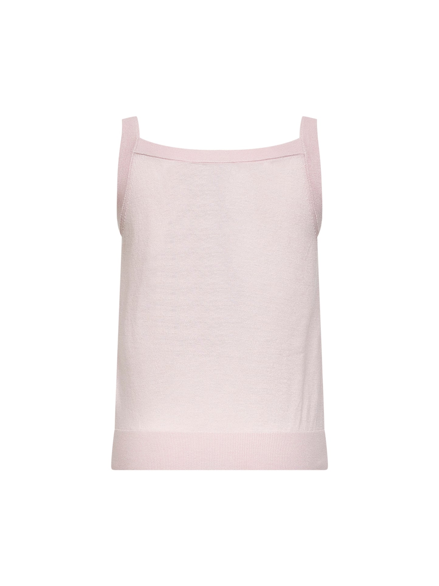 Top MSTCOSETTA in maglia rosa con paillettes