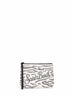 Pochette con strass Aline bianca e nera