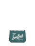 Pochette ricamata Aline verde
