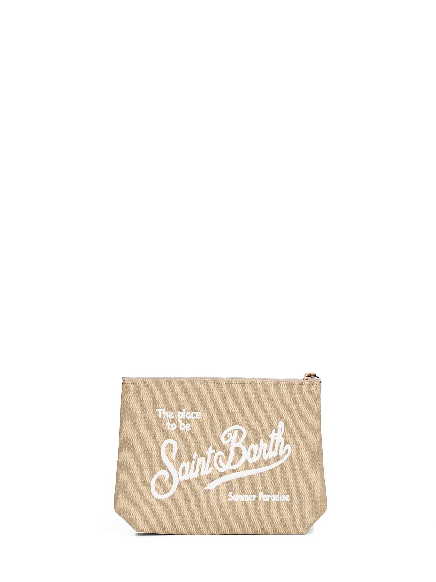 Pochette ricamata Aline beige