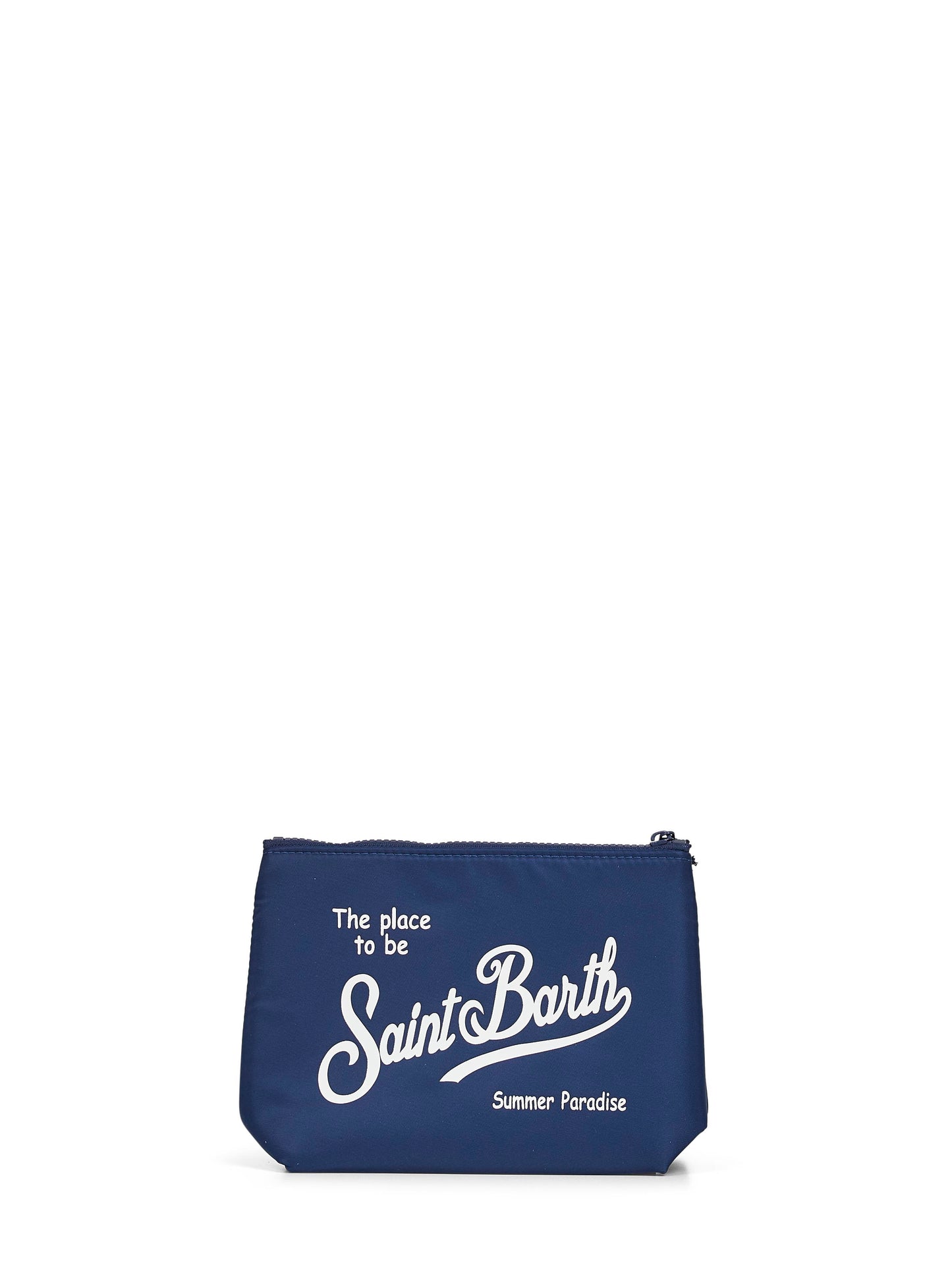 Pochette stampata Aline blu