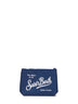 Pochette stampata Aline blu