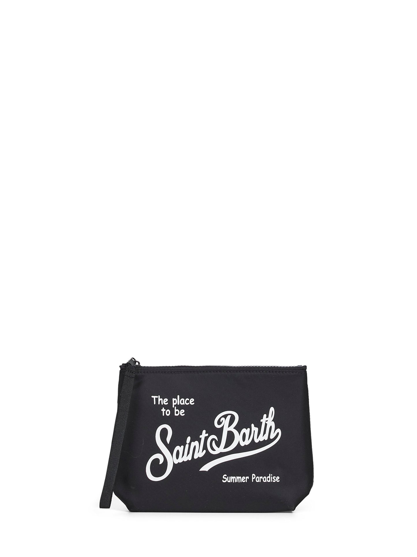 Pochette stampata Aline nera