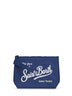 Pochette stampata Aline blu