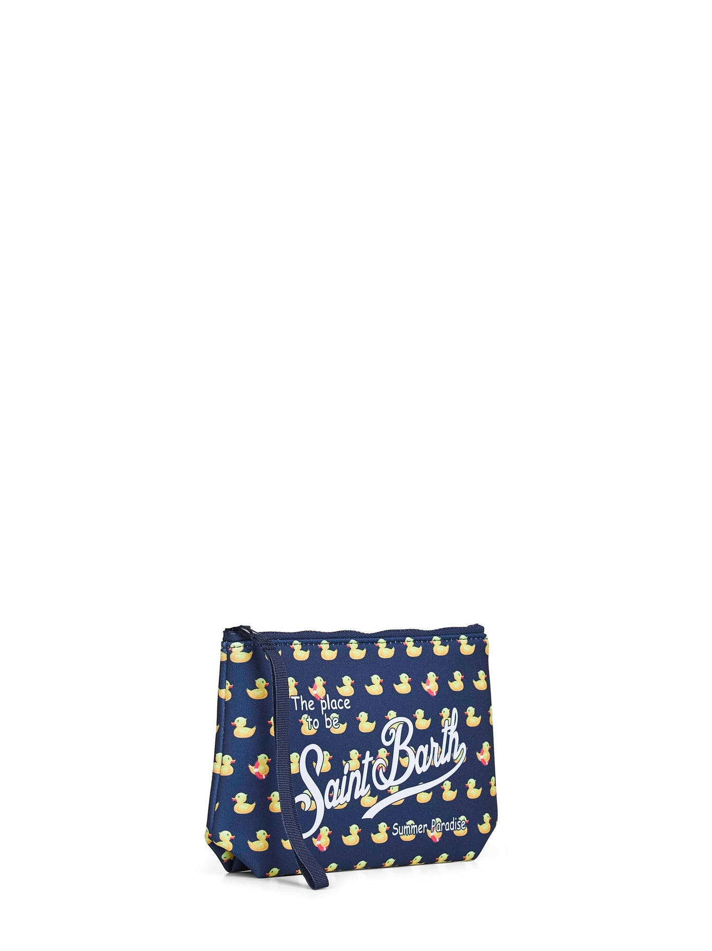 Pochette stampa paperelle Aline blu