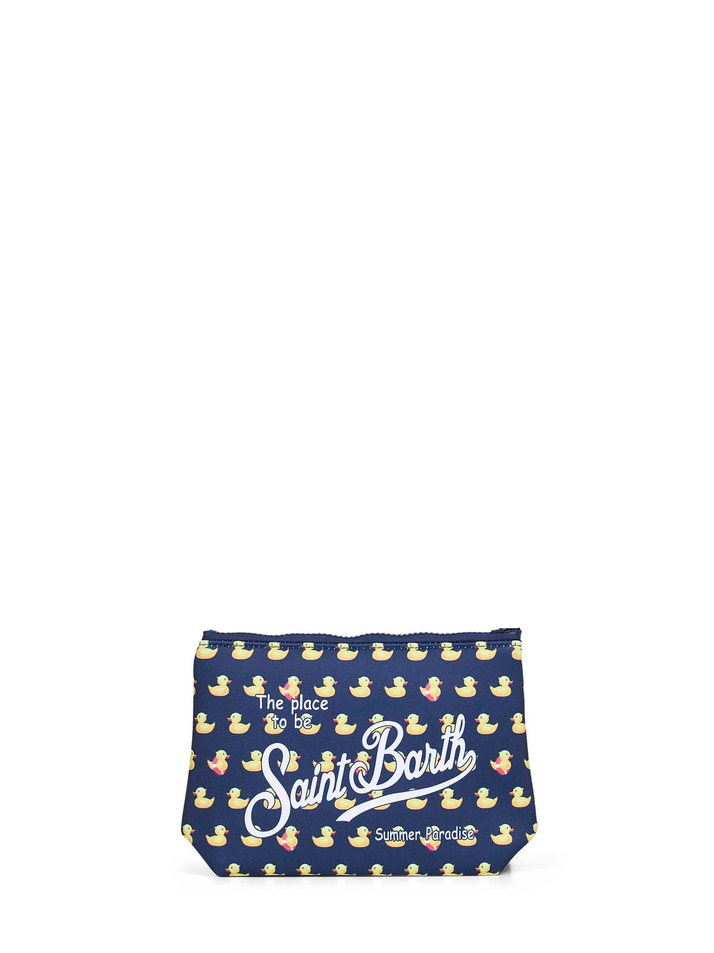 Pochette stampa paperelle Aline blu