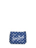 Pochette stampa pois Aline blu