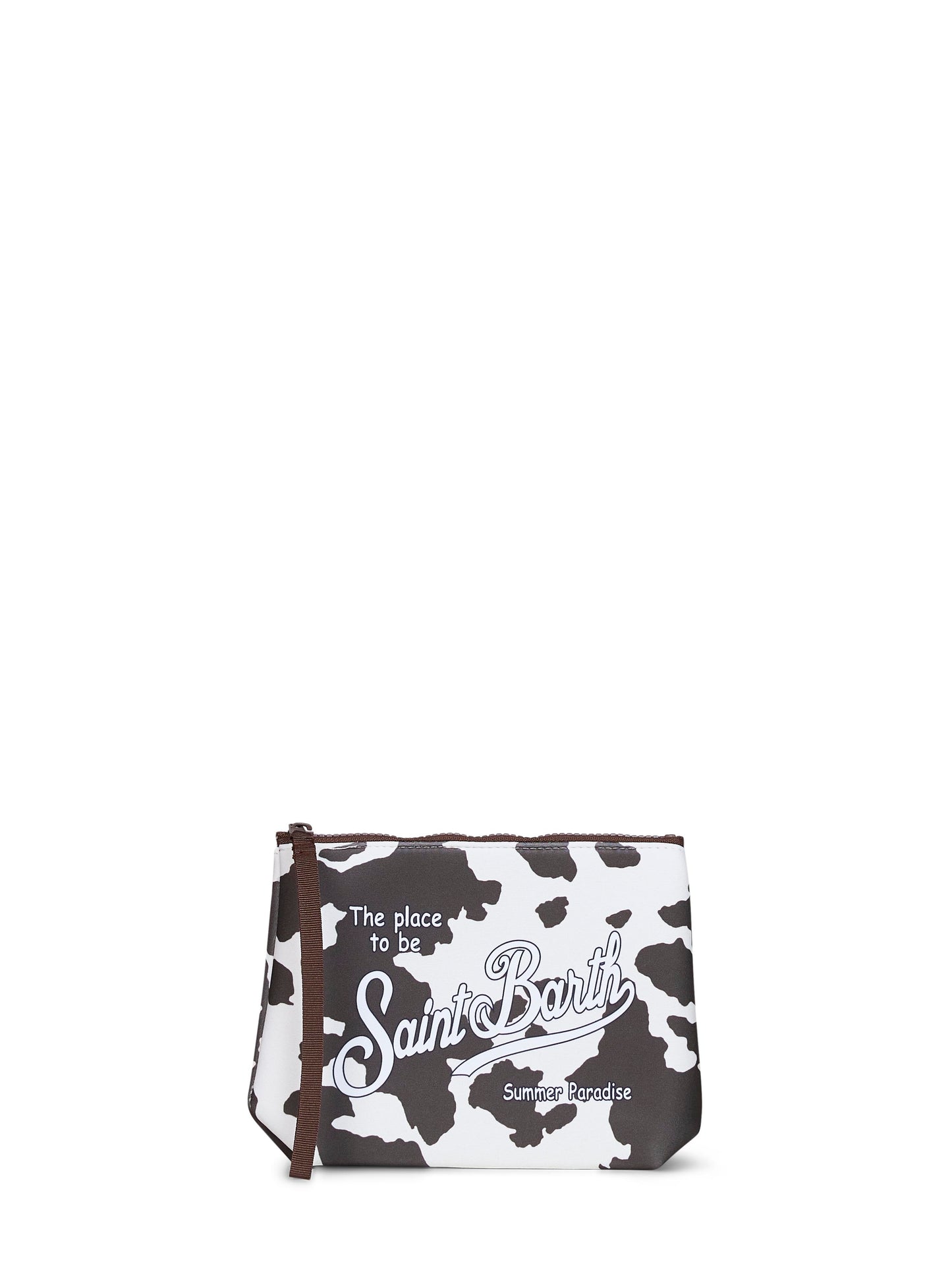 Pochette stampa mucca Aline